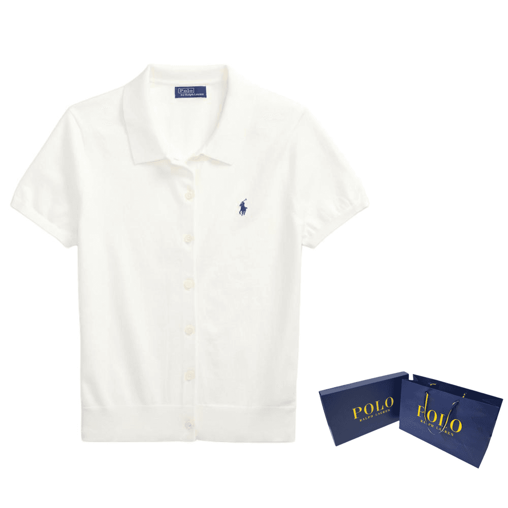 Кофта Polo Ralph Lauren SS25 Трикотаж Стандартный размер Women's White - изображение 9