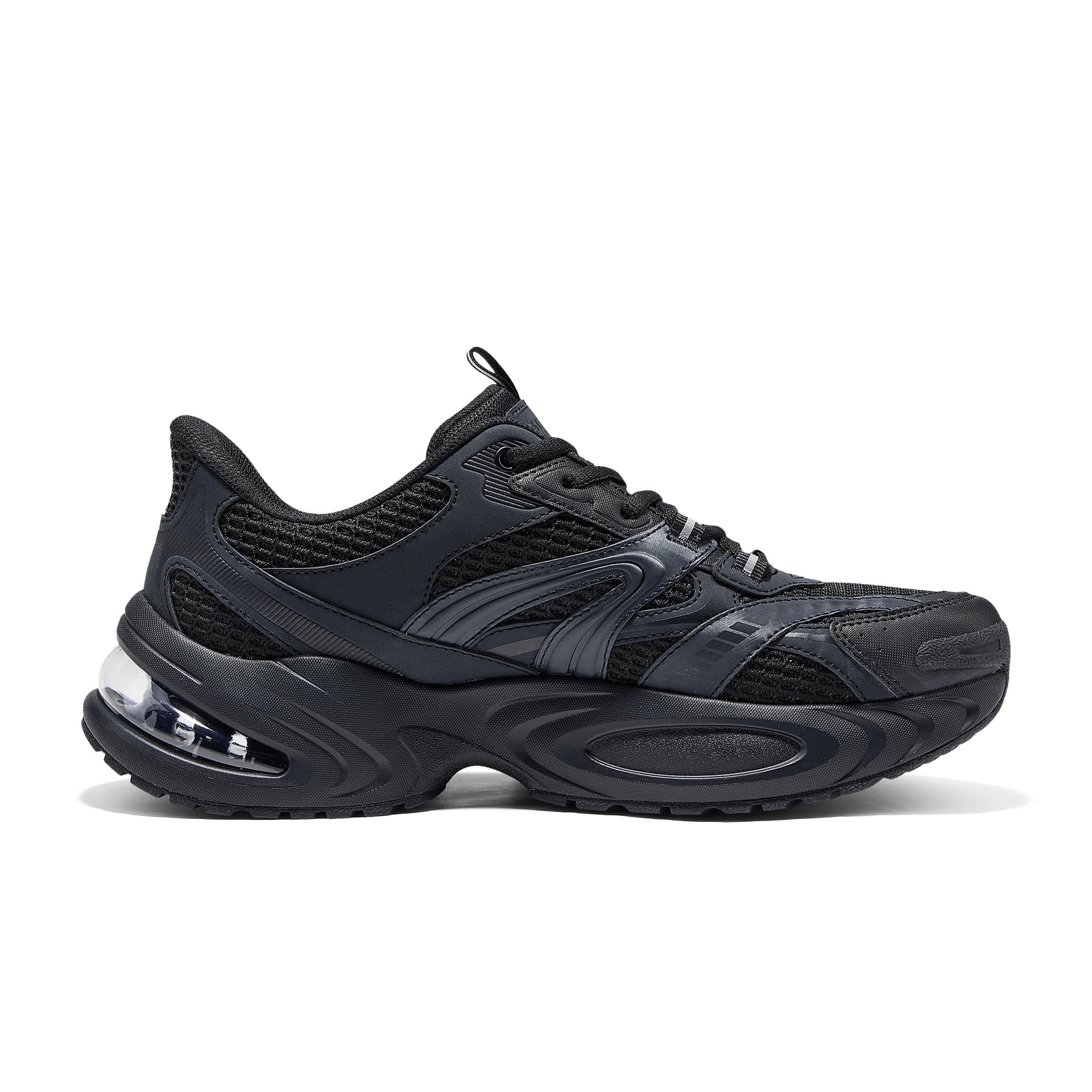 Кроссовки Skechers UNO RYZE Сетчатая ткань Удобные Дышащие Низкие кеды Мужские Черные - изображение 2