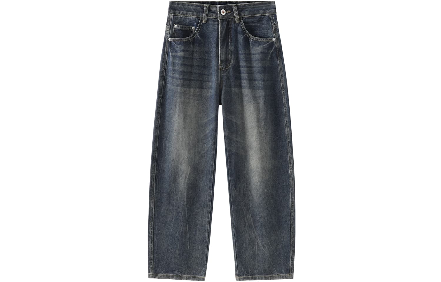 Штаны JEANSWEST Era Youth Same Style Collection Синий [Ambassador В одном стиле Цвет] Унисекс Джинсы - изображение 1