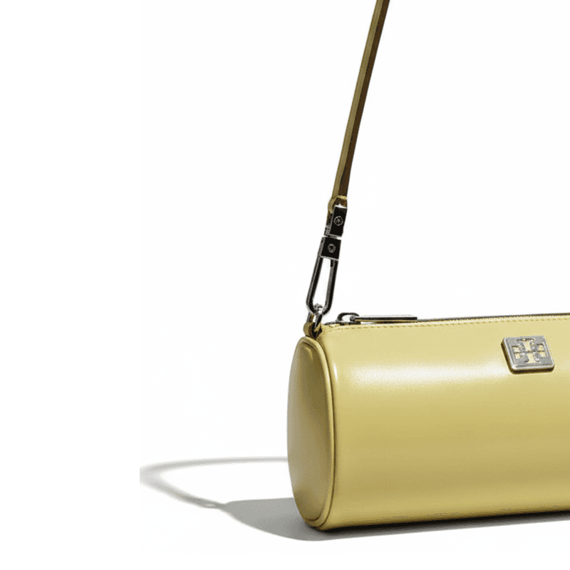 Мини-сумка TORY BURCH VIRGINIA Ткань Сумка через плечо Женская Желтая - изображение 5