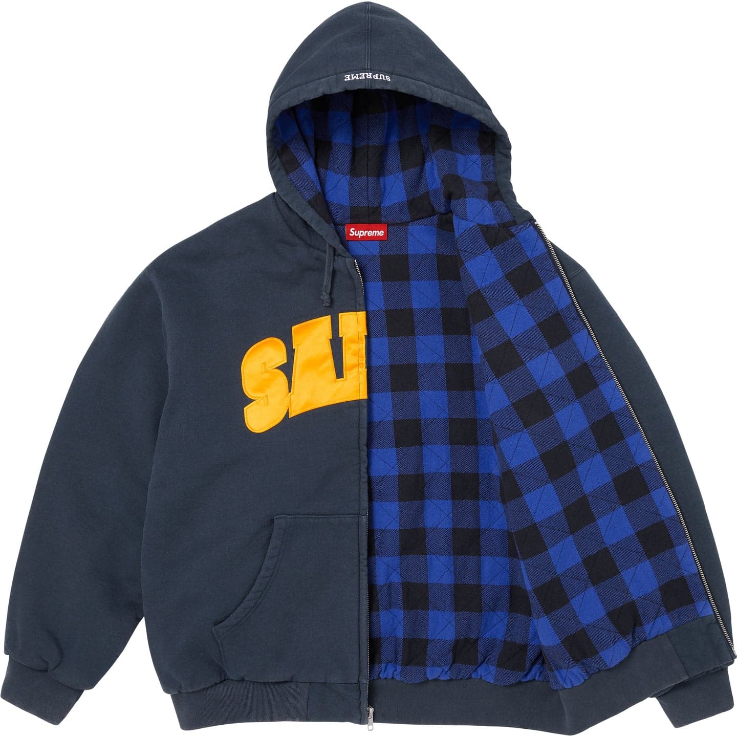 Худи Supreme X Salem SS26 WEEK12 ZIP UP Толстовка с капюшоном Унисекс - изображение 3
