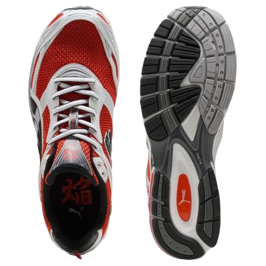 Кроссовки PUMA HOMURA OG+ Повседневная обувь Огненно-красный Унисекс - изображение 4