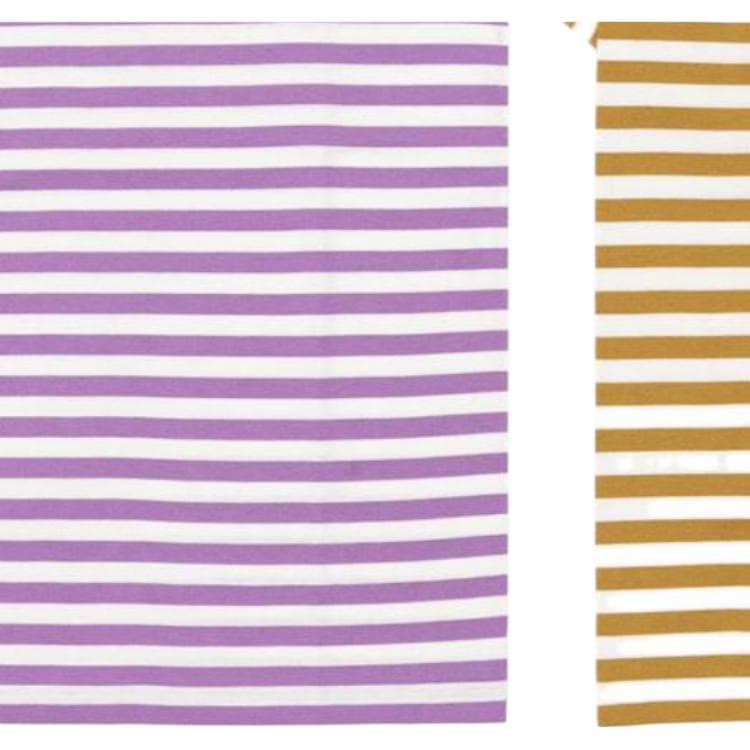 Футболка CDG Play SS22 Bi-Colour Stripe T-Shirt GreyPurple T - изображение 5