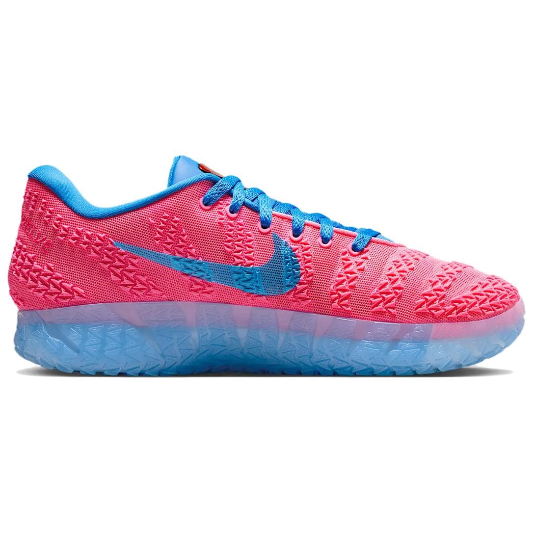 Кроссовки для баскетбола Nike X Kool Aid Ja 3 Поддержка Oтскок Сцепление Low Топ Баскетбольные кроссовки Мужской Розовый желтый - изображение 3