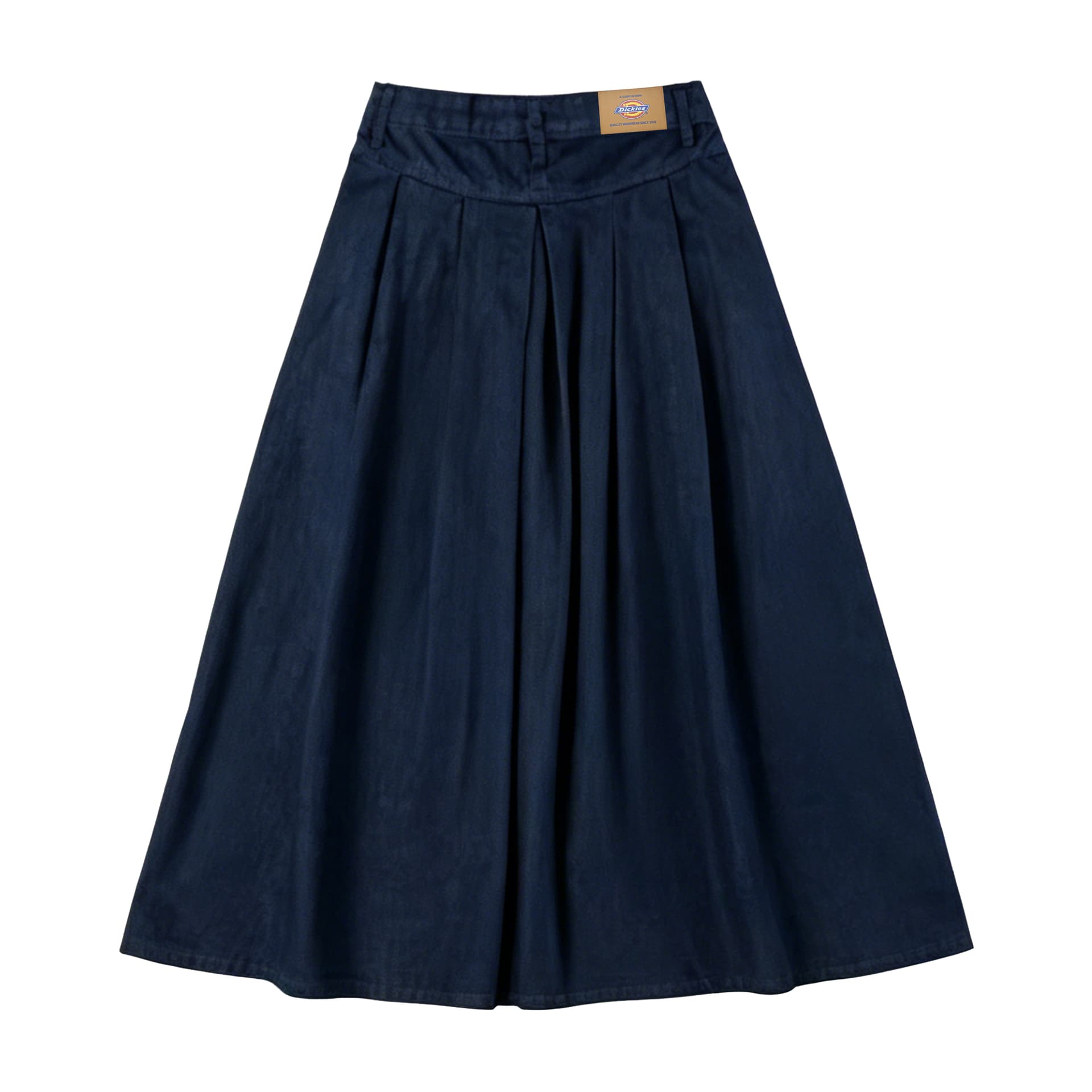 Dickies Темно-синие женские джинсовые длинные юбки - изображение 2
