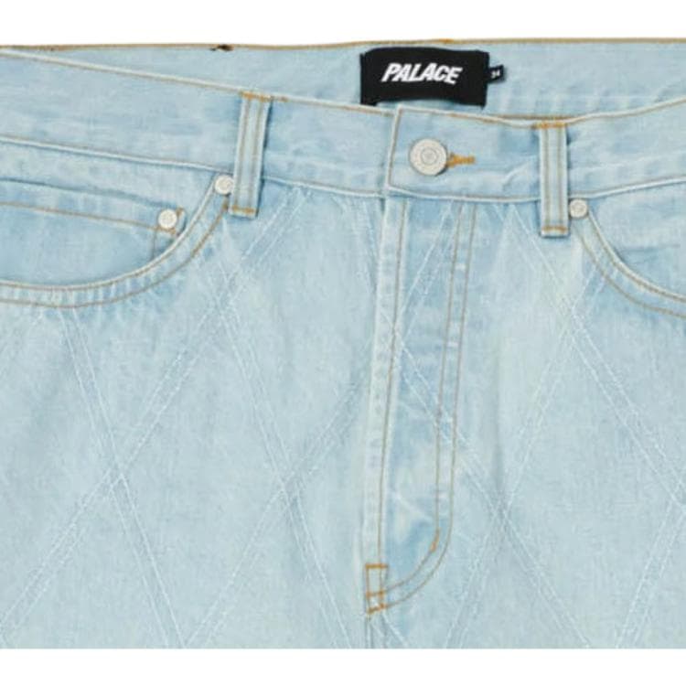 Штаны PALACE SS22 Diamond Stitch Jean Ston Wash - изображение 4