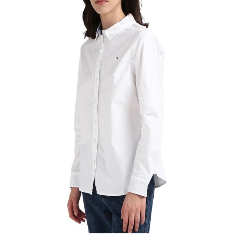 Блузка Tommy Hilfiger Regular Fit Stretch Oxford Shirt Logo - изображение 4