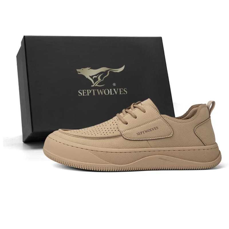 SEPTWOLVES Повседневные кожаные туфли Low Топ Мужской - изображение 1