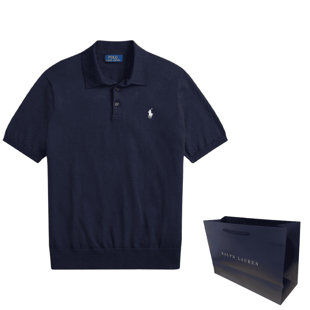 Поло Polo Ralph Lauren Fw25 Polo Стандартный Размер Мужской Hunter Темно-Синий - изображение 2
