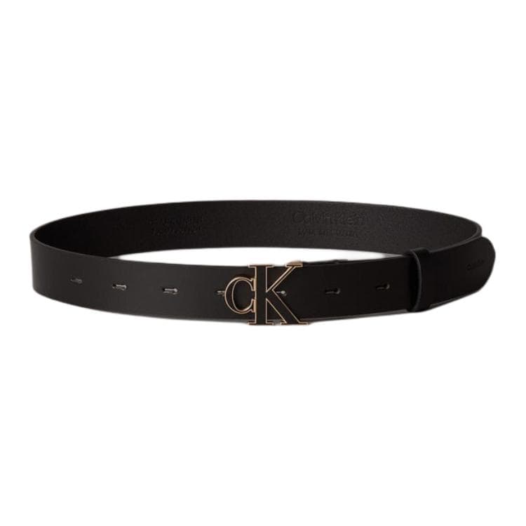 Ремень Calvin Klein Ремни из коровьей кожи Женские Черные Ширина 3 см - изображение 3