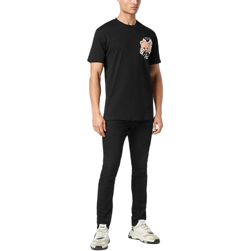 Футболка PHILIPP PLEIN Рубашка Мужская Черная - изображение 4