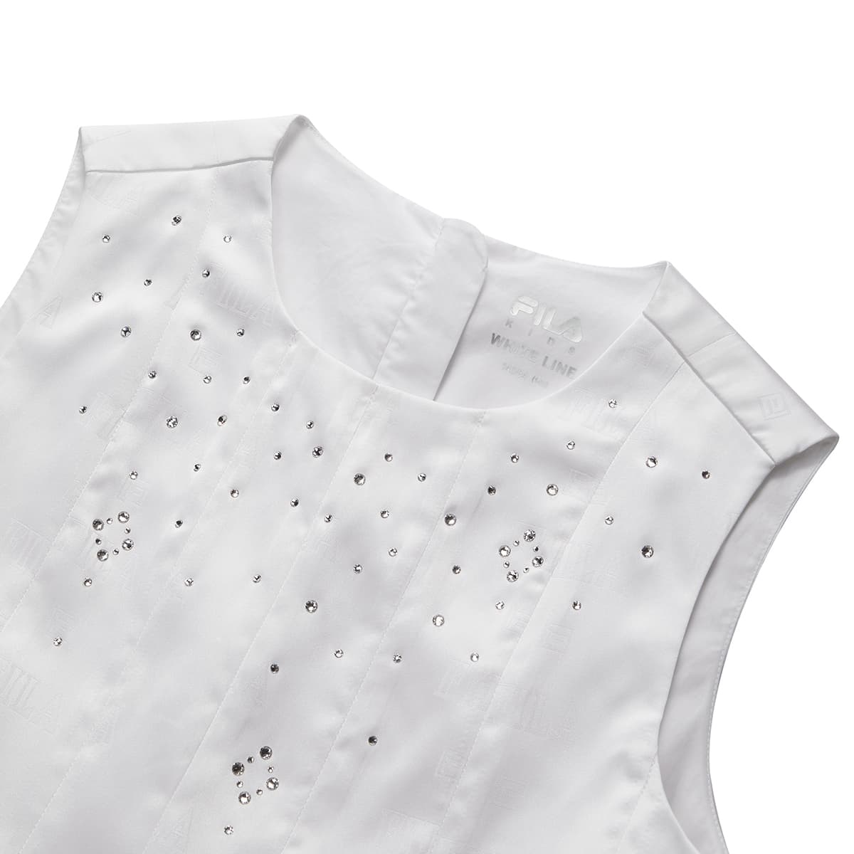 FILA KIDS Стандартный Белый Детские Платья - изображение 4