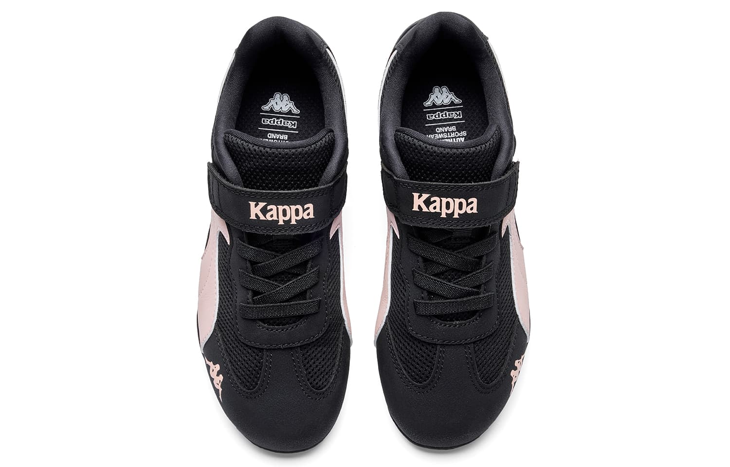 Кроссовки KAPPA KIDS Повседневная обувь Low Топ Черный Розовый Kids - изображение 4