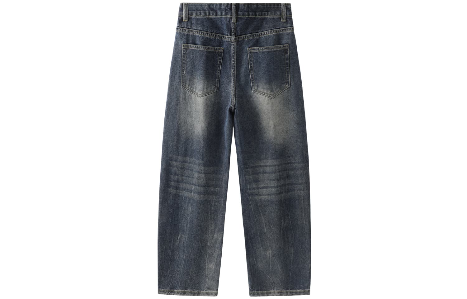 Штаны JEANSWEST Era Youth Same Style Collection Синий [Ambassador В одном стиле Цвет] Унисекс Джинсы - изображение 2