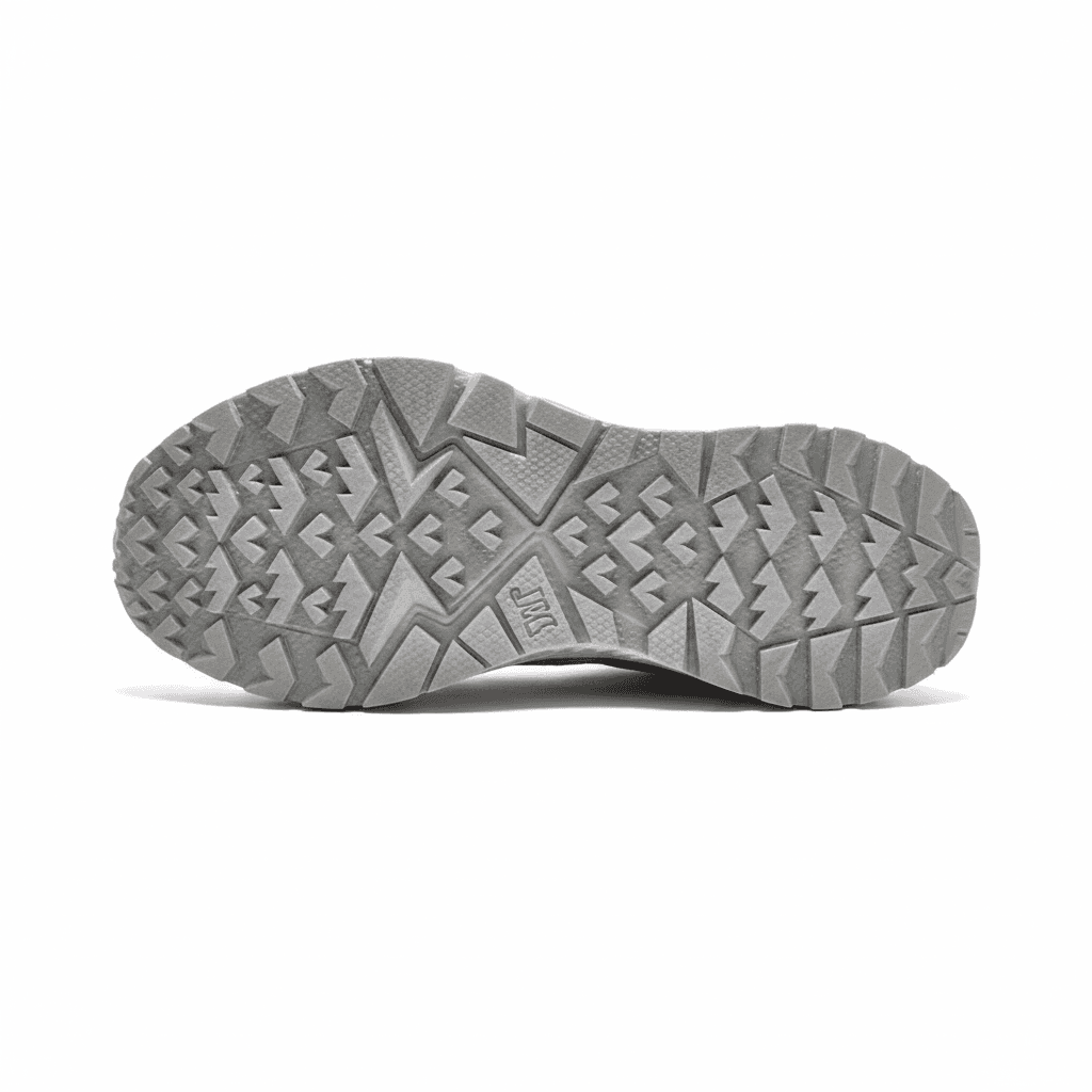 Кроссовки 361° Панель Abrasion Resistant Низкий Топ Походная обувь Женская Серебряный Серый - изображение 4