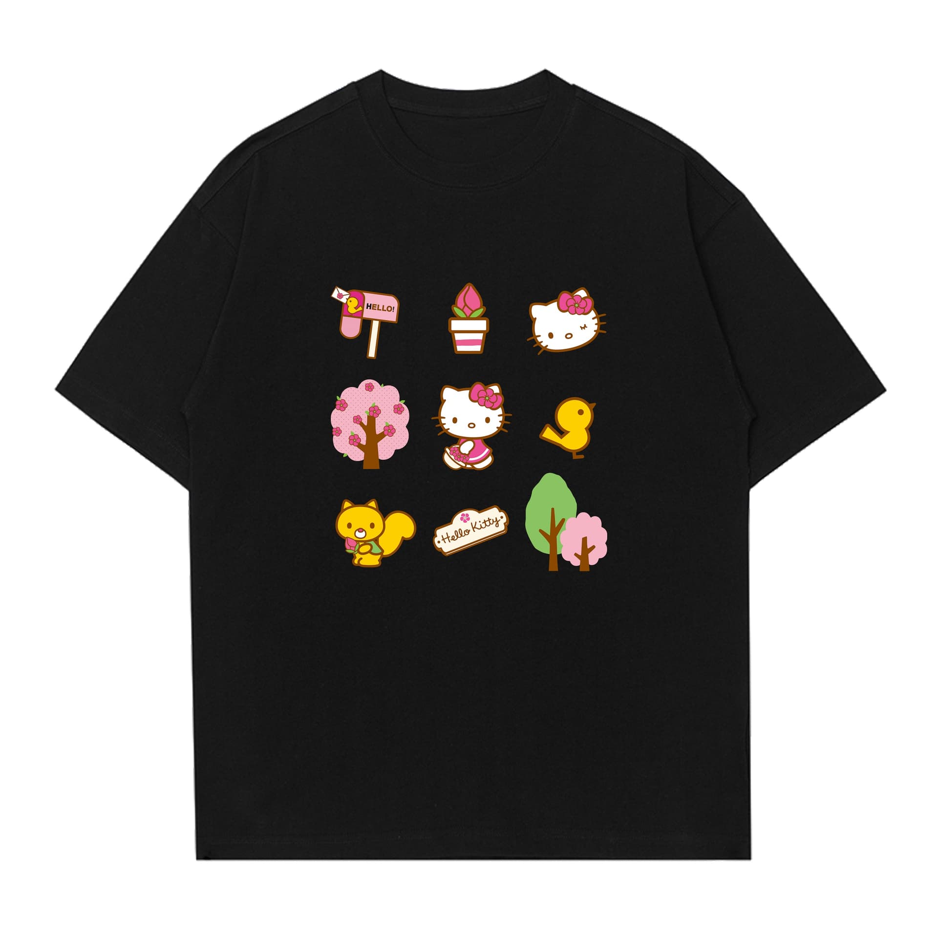 Футболка Sanrio Hello Kitty Collection Унисекс T-рубашки - изображение 1