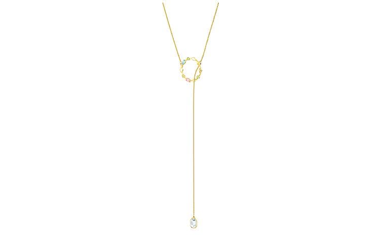Ожерелье Swarovski Rainbow Swan Y Necklace - изображение 2