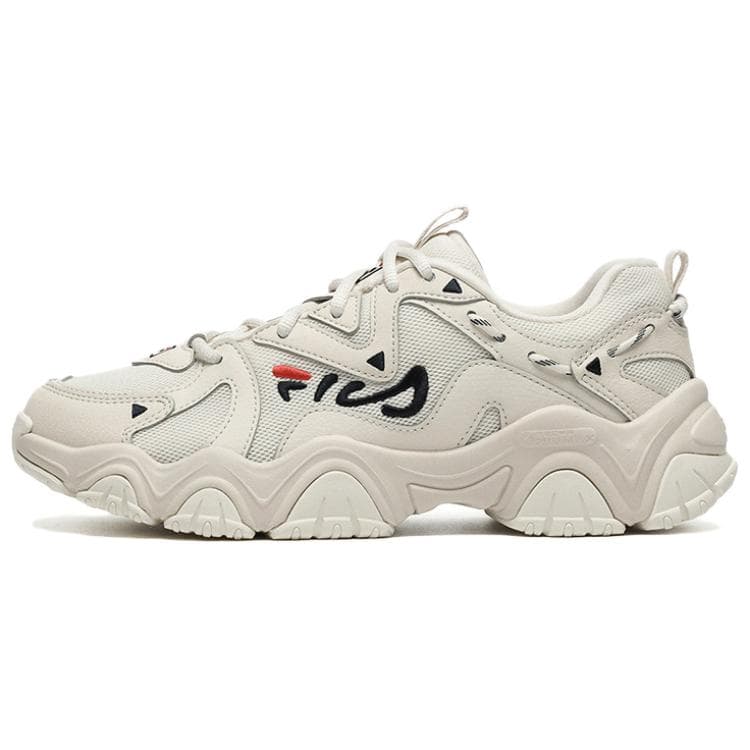 Кроссовки FILA Fluid 4 Повседневная обувь Низкий Топ Винтажный Белый Белый Лебедь Серый Женские - изображение 1