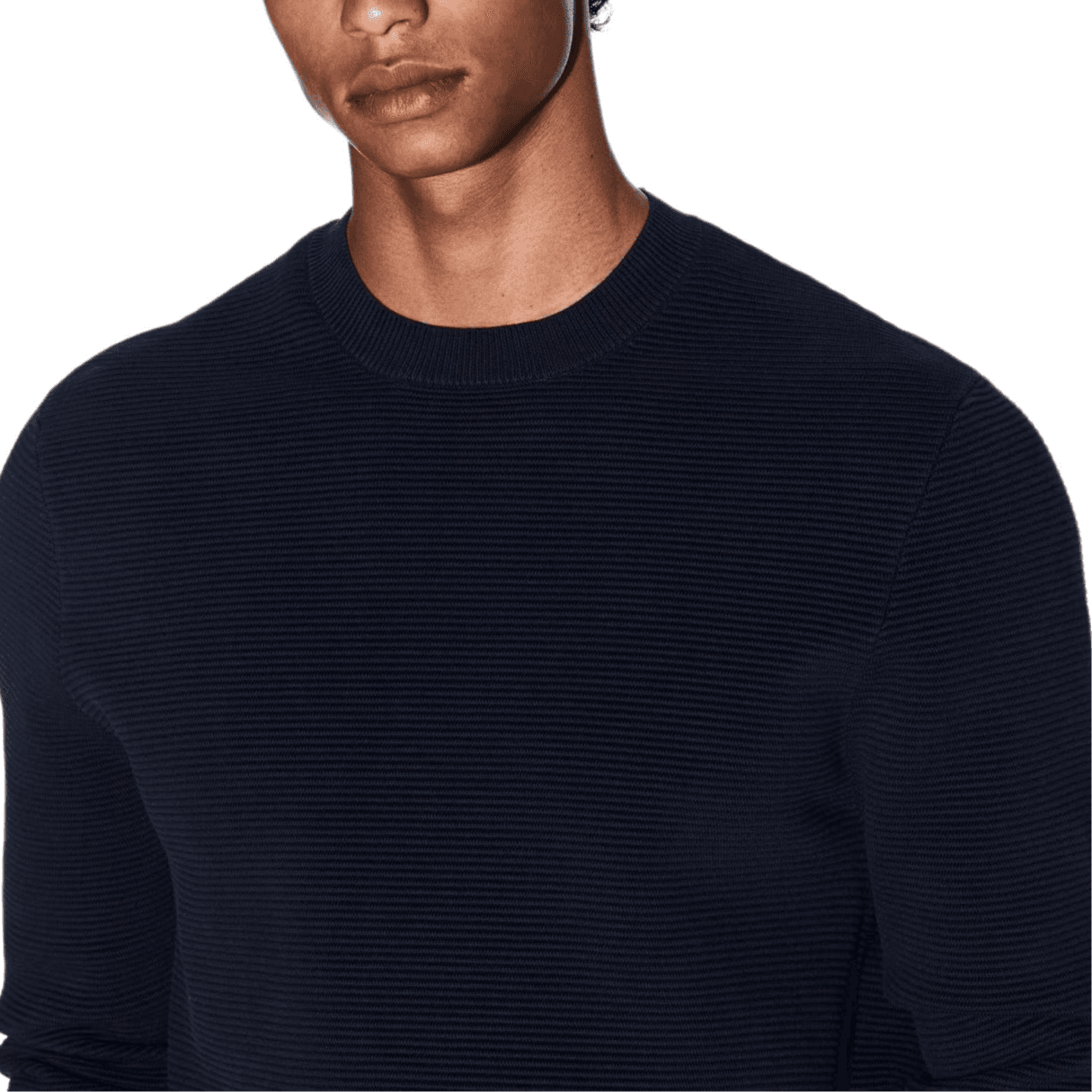 Кофта ARMANI EXCHANGE SS25 Свитшот Мужской Морской синий - изображение 5