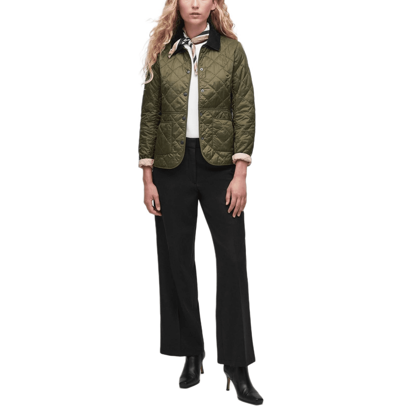 Куртка barbour Куртки Пальто Женские Оливковый - изображение 2