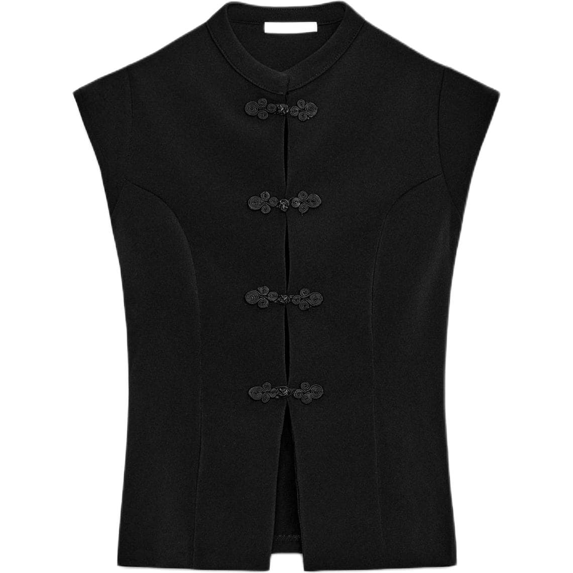 ZARA Черные Женские Жилеты - изображение 1