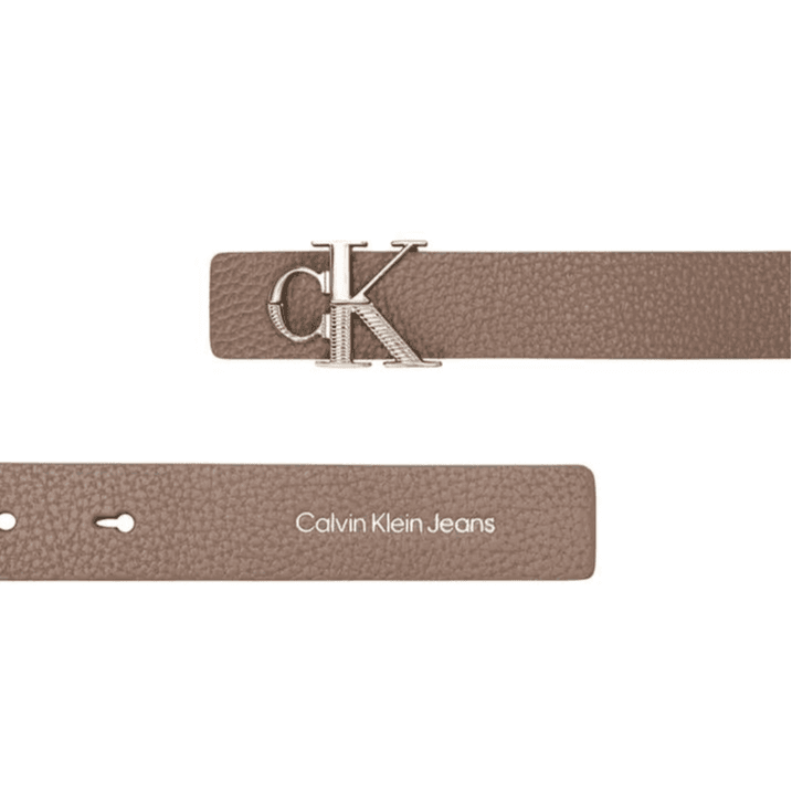 Ремень Calvin Klein Ремни из коровьей кожи Женские Коричневые Ширина 2,5 см - изображение 2