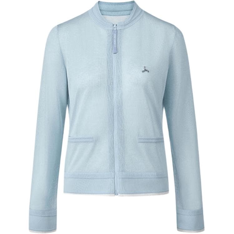 Кофта LI NING 1990 First Морозно-голубой Женский Трикотаж - изображение 1