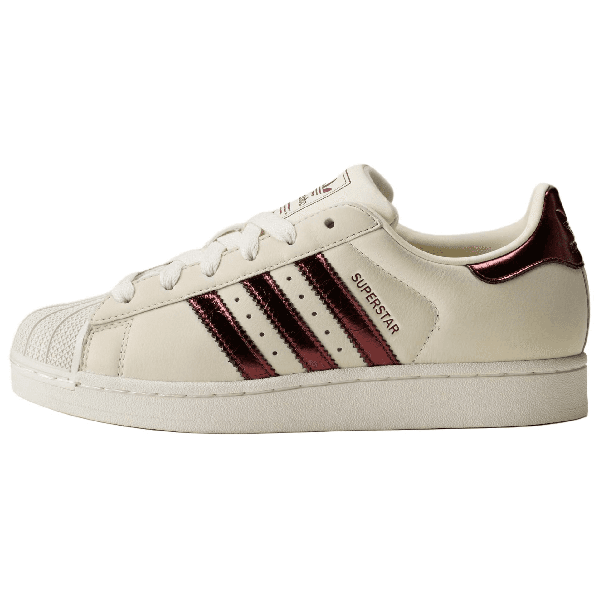 Кроссовки Adidas Originals Superstar 2 Устойчивая к истиранию низкая обувь для скейтбординга Женская Экрю - изображение 1