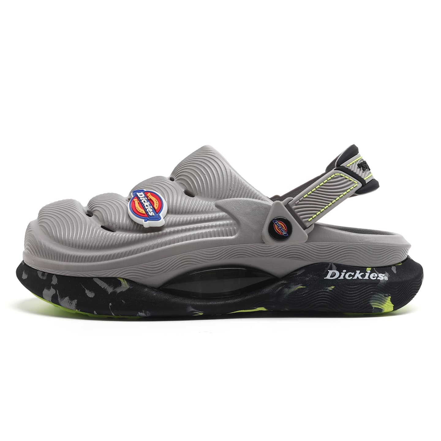 Сабо Dickies Sabo Rubber Slippers Gray Unisex Dickies Sabo Резиновые Сабо Серые Унисекс - изображение 1