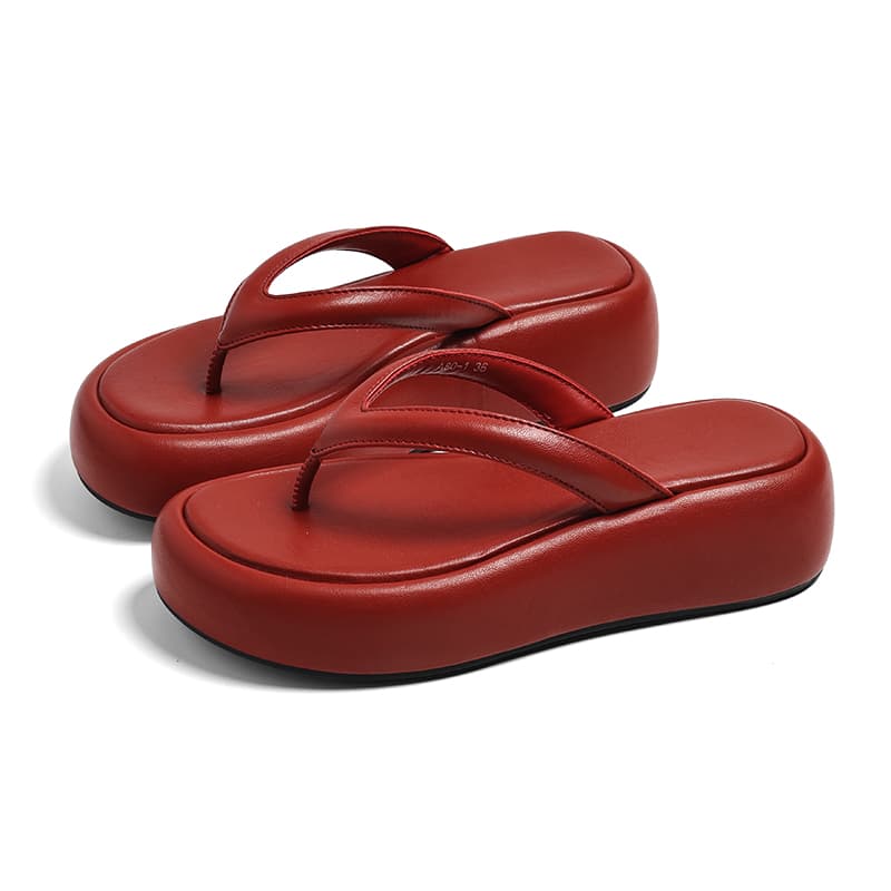 Шлёпанцы CENTRAL KITTY Шлепанцы Red Women's - изображение 2