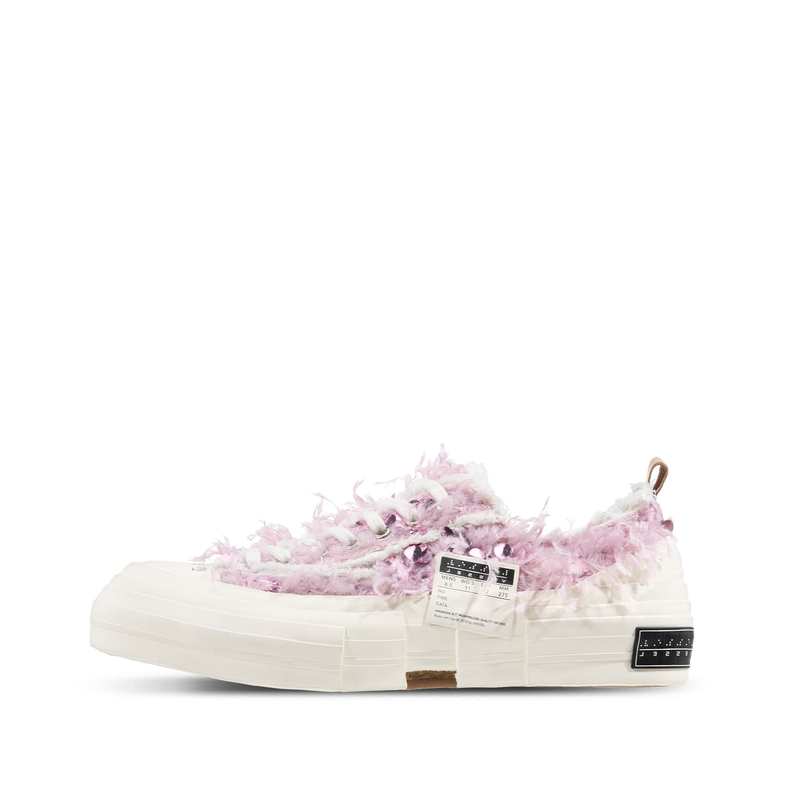 Кеды XVESSEL Swan Collection Low Top Purple Unisex - изображение 1