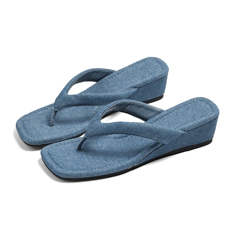 Шлёпанцы CENTRAL KITTY Шлепанцы Blue Women's - изображение 2