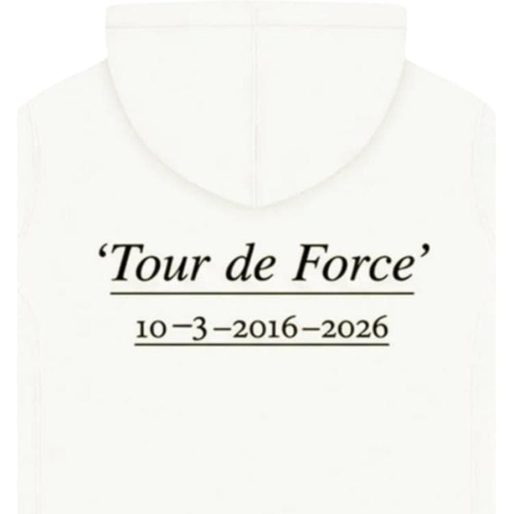 Кофта Supreme SS26 WEEK11 Париж Памятный день BOX LOGO Толстовка Свитшот Унисекс - изображение 3