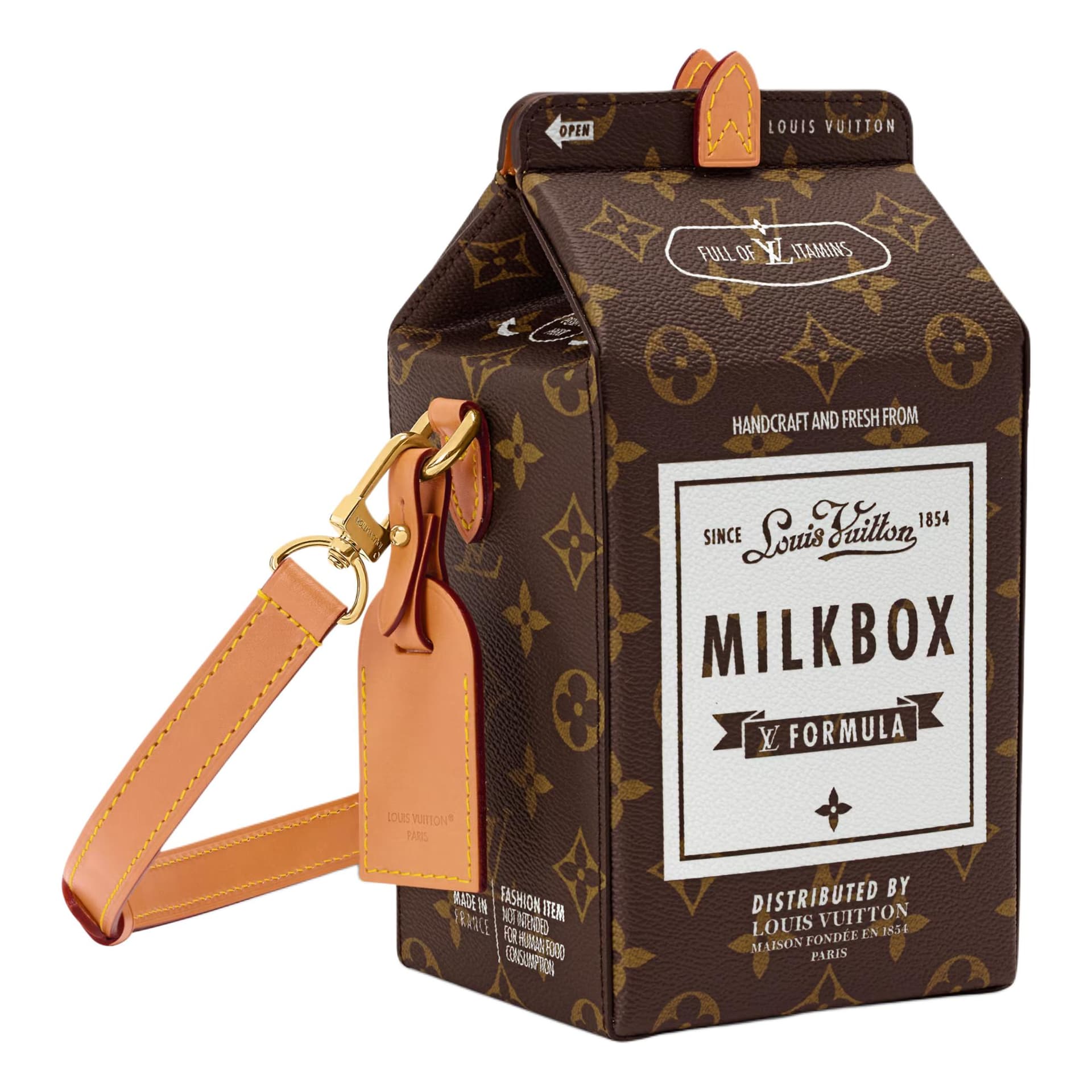 Сумка через плечо LOUIS VUITTON Milk Monogram - изображение 2