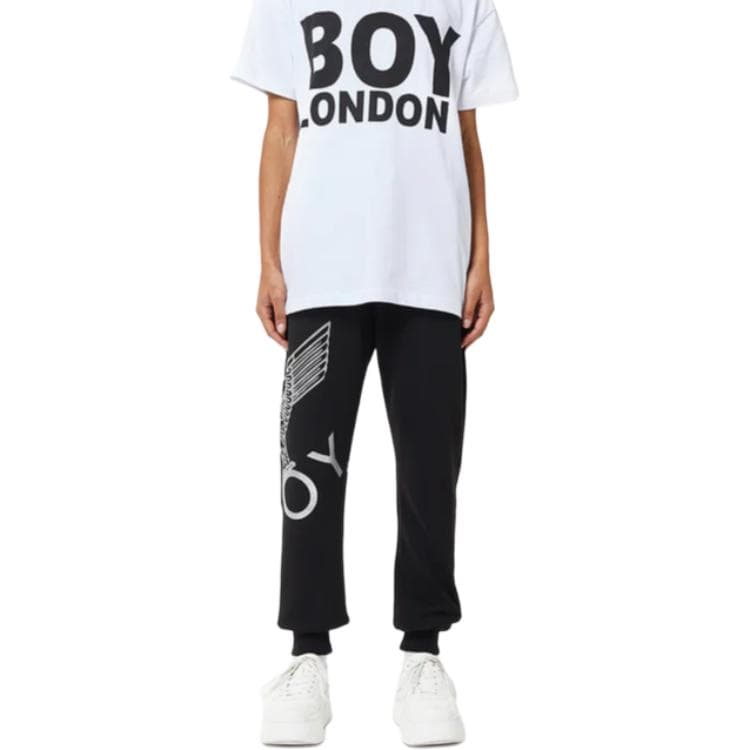 Штаны Boy London Повседневные брюки Мужской Черно-серебро - изображение 6