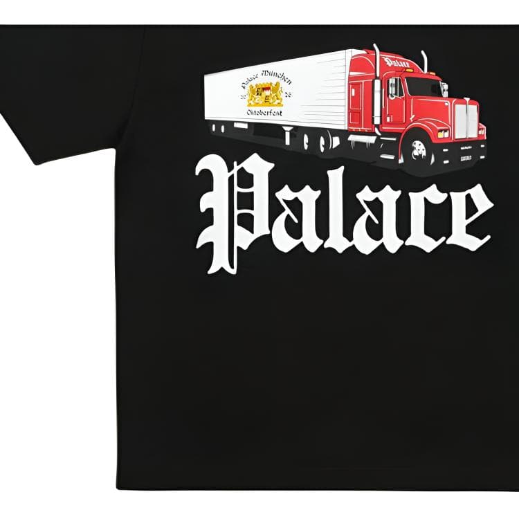 Футболка PALACE SS26 TRUCK Off T Рубашка Черная T Рубашка Унисекс - изображение 3