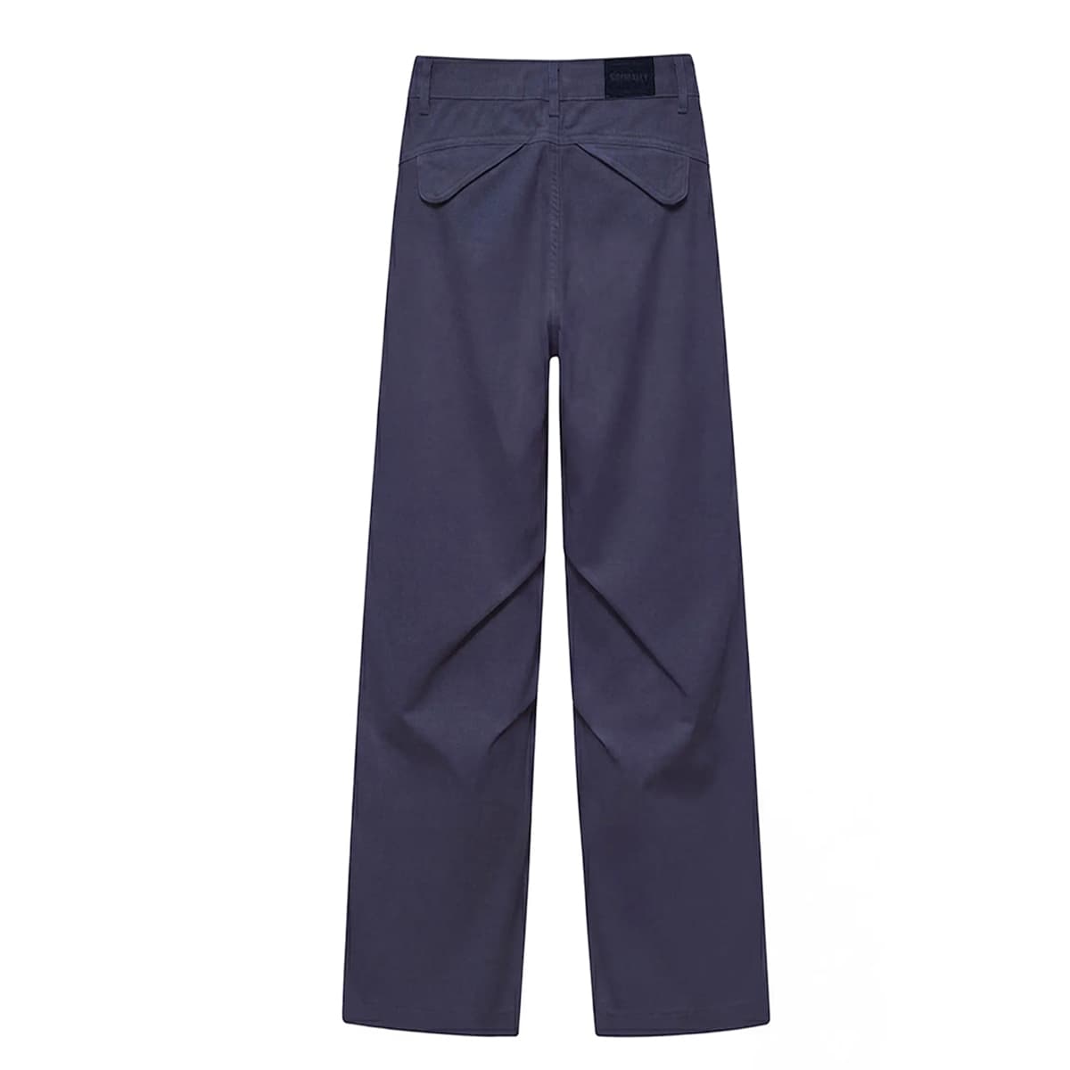 Штаны SUPEREALLY French Worker Blue Unisex Casual Pants SUPEREALLY Французский рабочий синий унисекс повседневные брюки - изображение 2