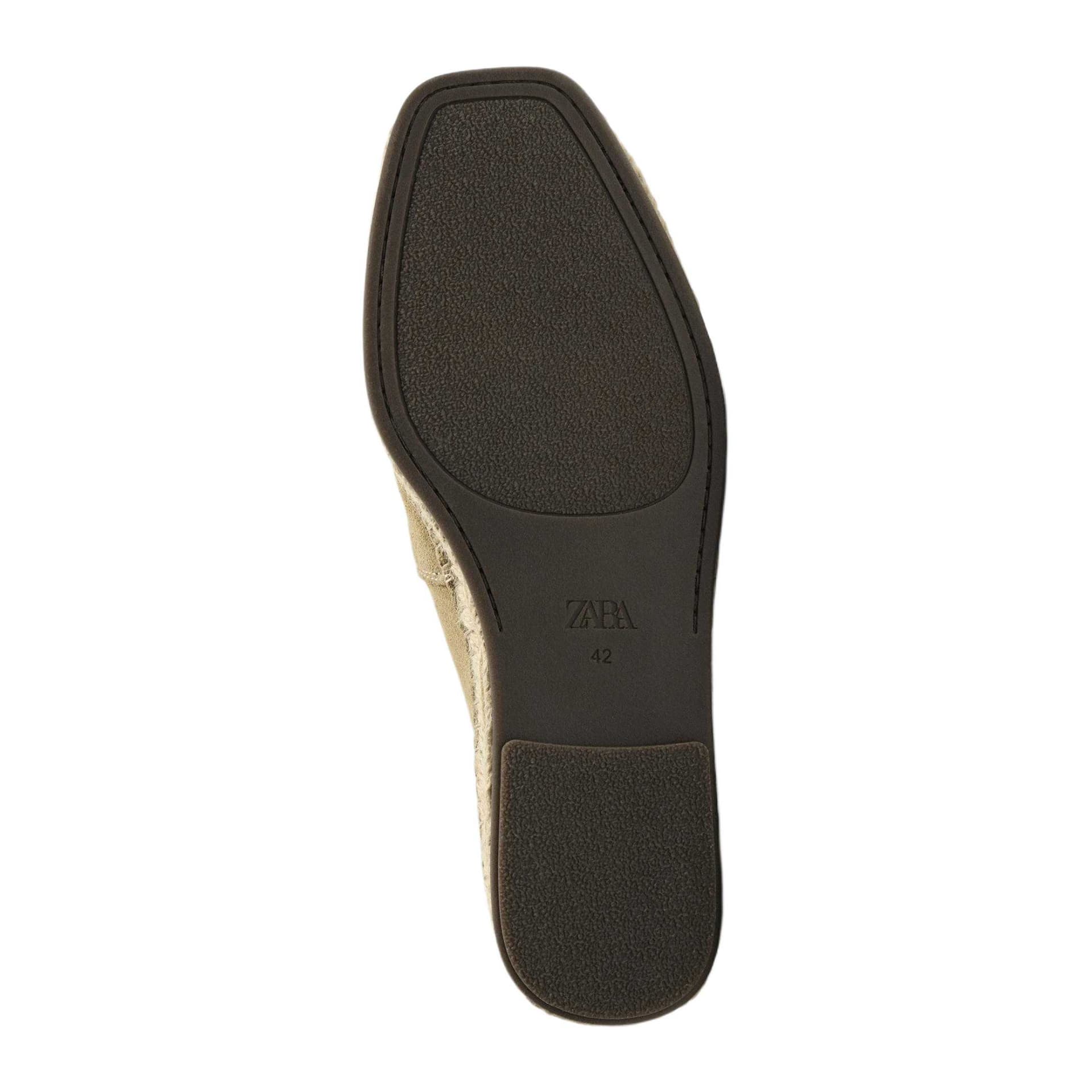 ZARA Espadrilles Песочный Коричневый Мужской - изображение 3