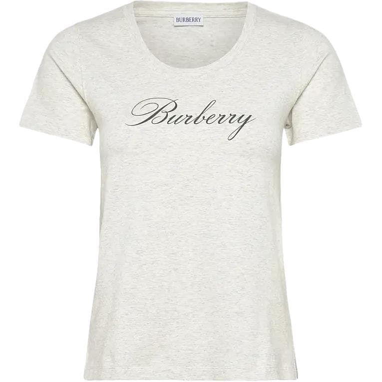 Футболка Burberry Белые Женские T-рубашки - изображение 1