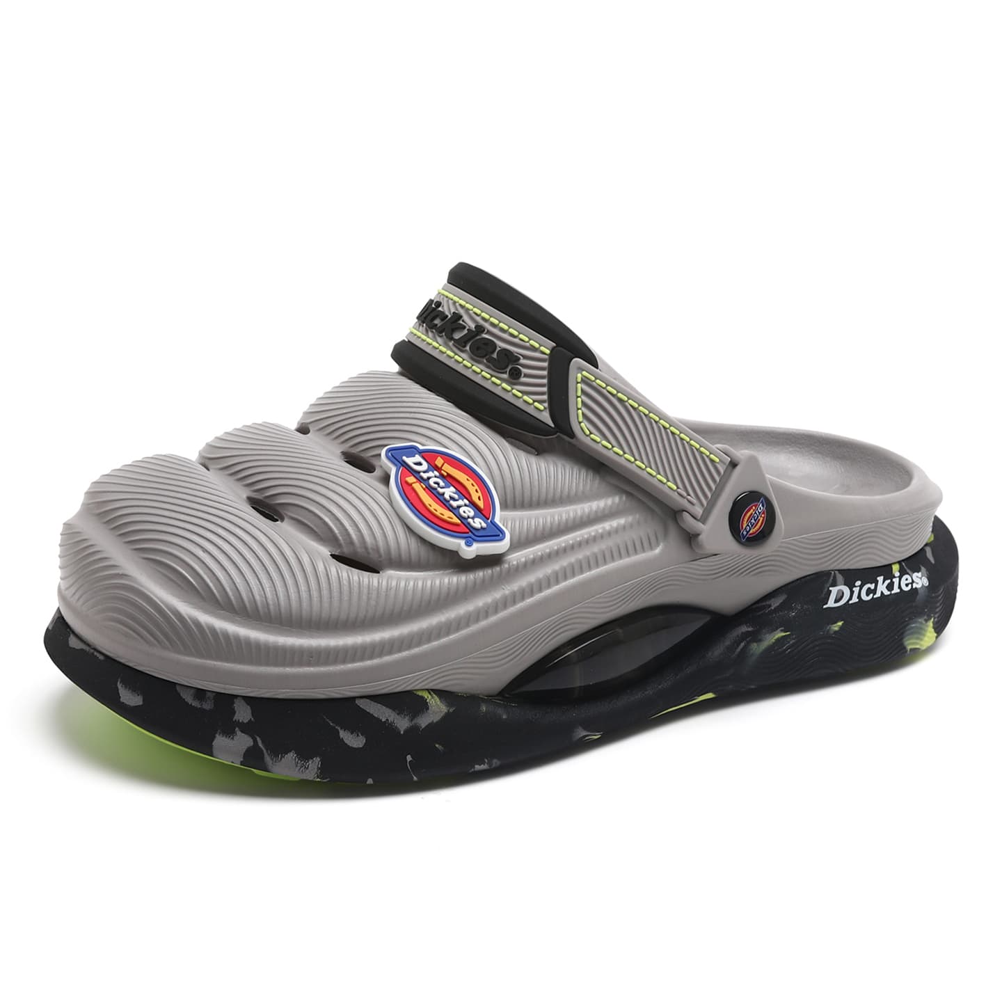 Сабо Dickies Sabo Rubber Slippers Gray Unisex Dickies Sabo Резиновые Сабо Серые Унисекс - изображение 2