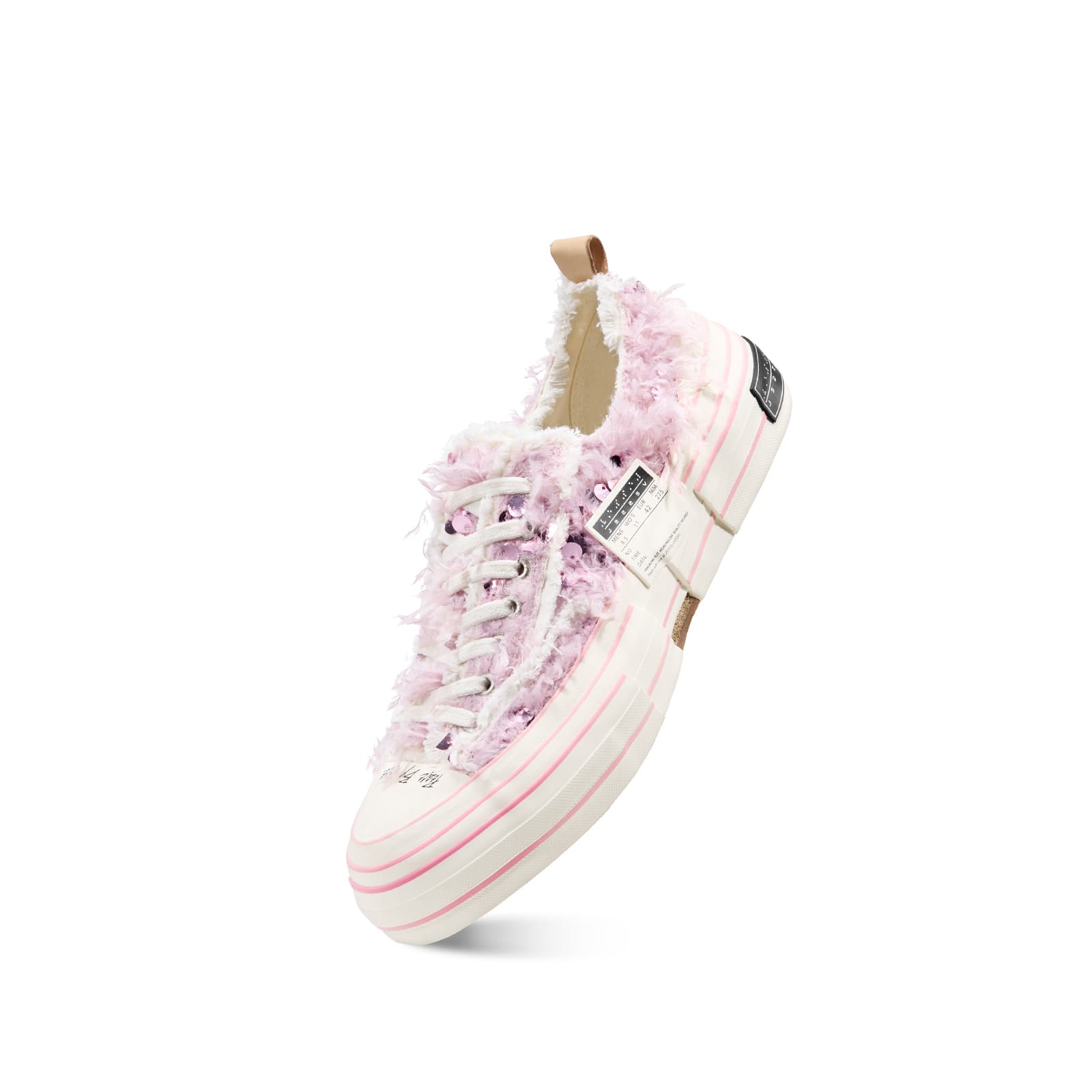 Кеды XVESSEL Swan Collection Low Top Purple Unisex - изображение 7
