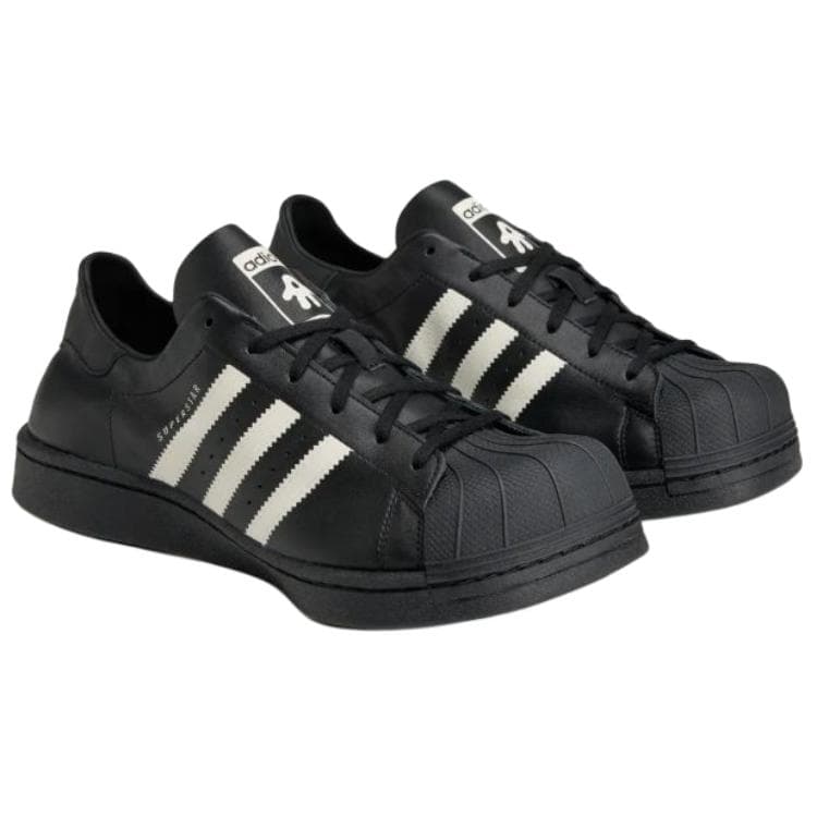Кроссовки Adidas Originals Superstar Кеды для скейтбординга Черный Женские - изображение 3