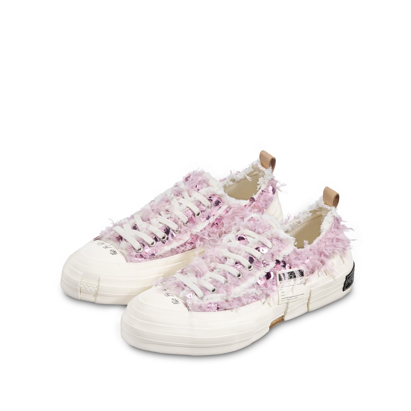 Кеды XVESSEL Swan Collection Low Top Purple Unisex - изображение 4