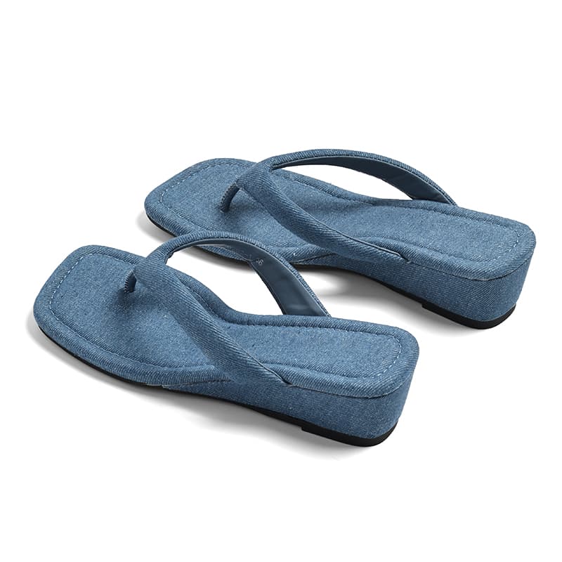 Шлёпанцы CENTRAL KITTY Шлепанцы Blue Women's - изображение 3