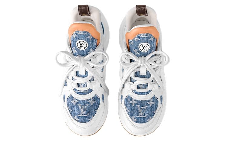 Кроссовки Louis Vuitton Archlight 1.0 White Blue - изображение 4