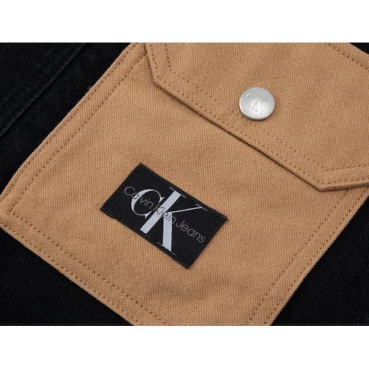 Жилет calvin klein Calvin Klein Love Attraction Collection fw23 Жилет Мужской Деним черный - изображение 6