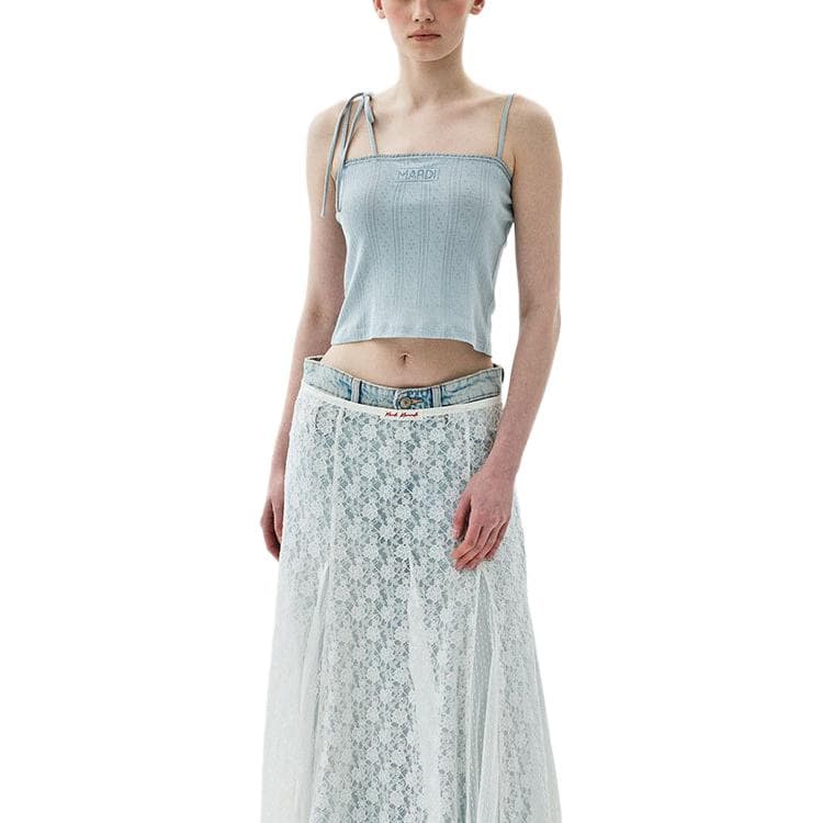 MARDI MERCREDI Sky Blue Women's Tops - изображение 1