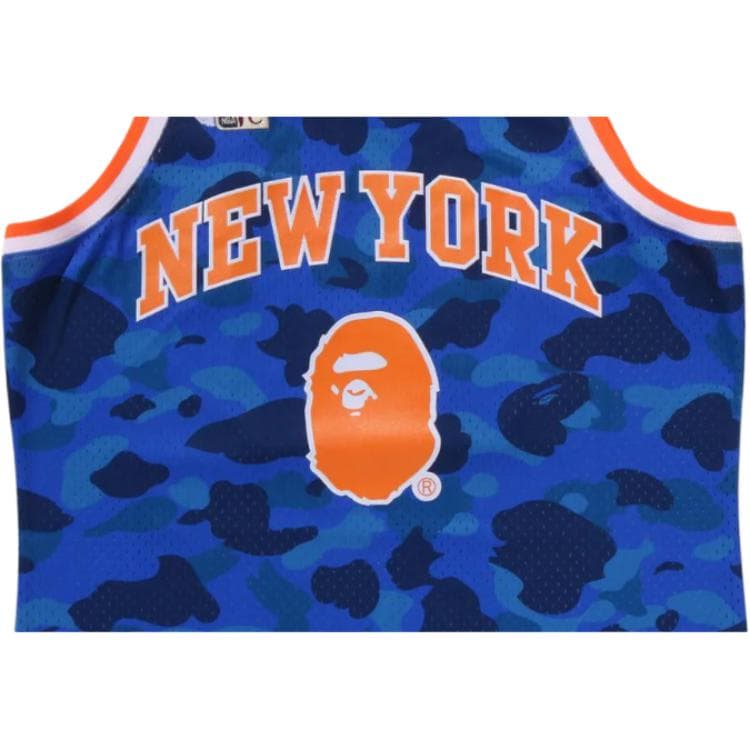 Баскетбольная майка BAPE x Mitchell Ness x NBA FW25 - изображение 4