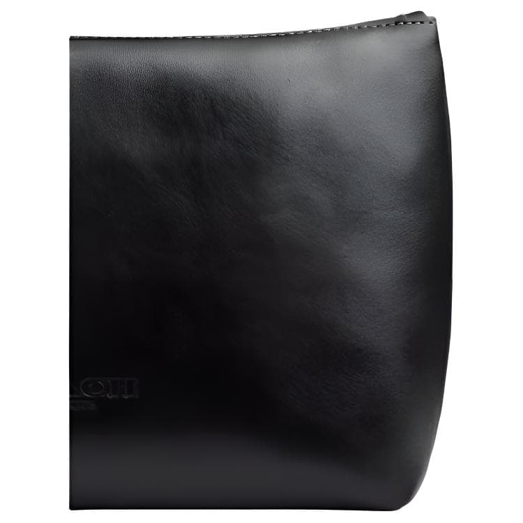 Сумка COACH Сумка из кожи с телячьей кожей средний размер черная с шармом - изображение 3