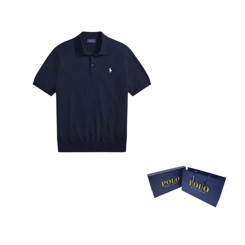 Поло Polo Ralph Lauren Fw25 Polo Стандартный Размер Мужской Hunter Темно-Синий - изображение 3